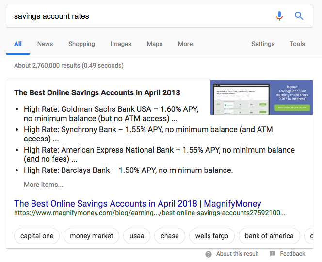 Exploring Google's New Carousel Featured Snippet