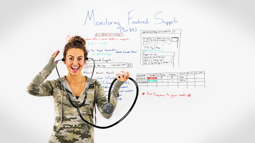 Monitoring Featured Snippets   Whiteboard Friday