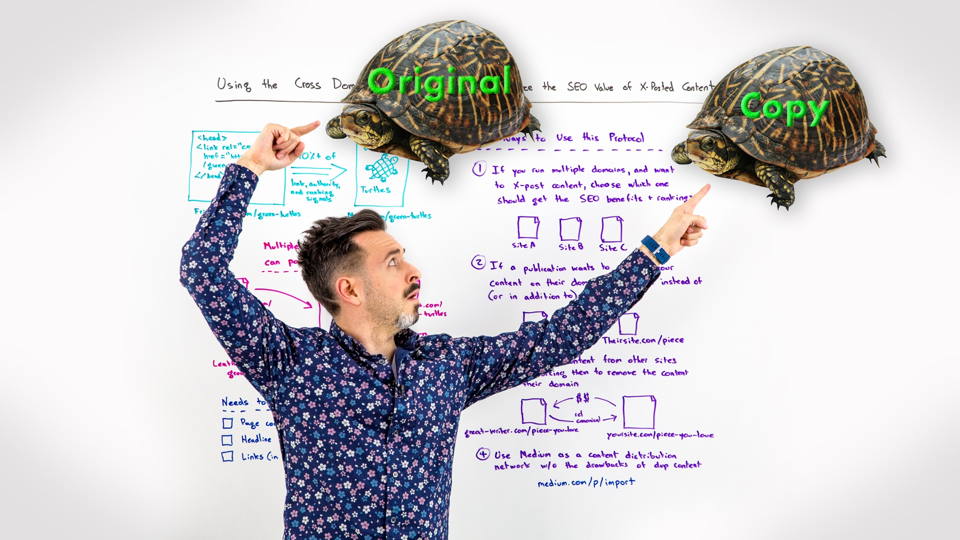 Using the Cross Domain Rel=Canonical to Maximize the SEO Value of Cross Posted Content   Whiteboard Friday