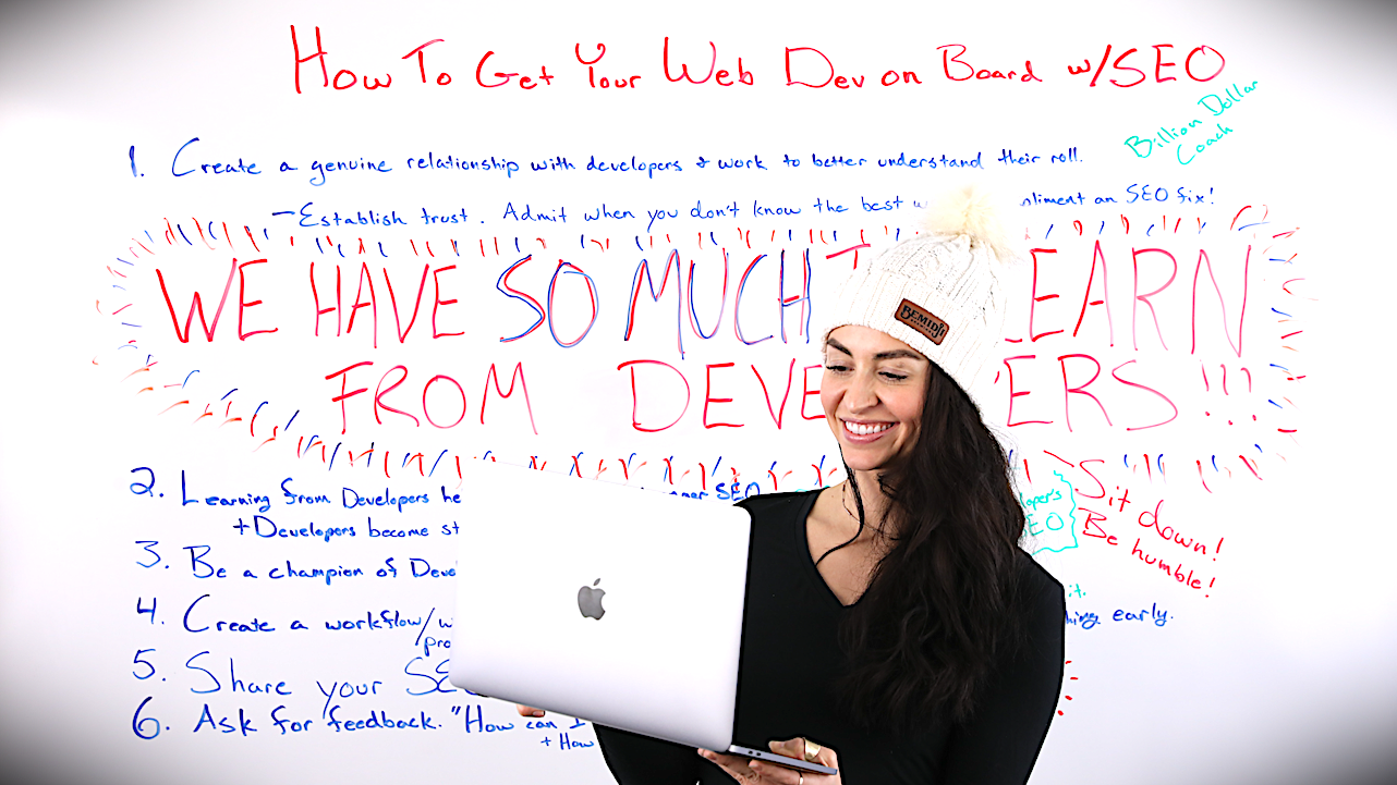 How to Get Your Web Developer on Board with SEO [Bonus PDF]   Whiteboard Friday